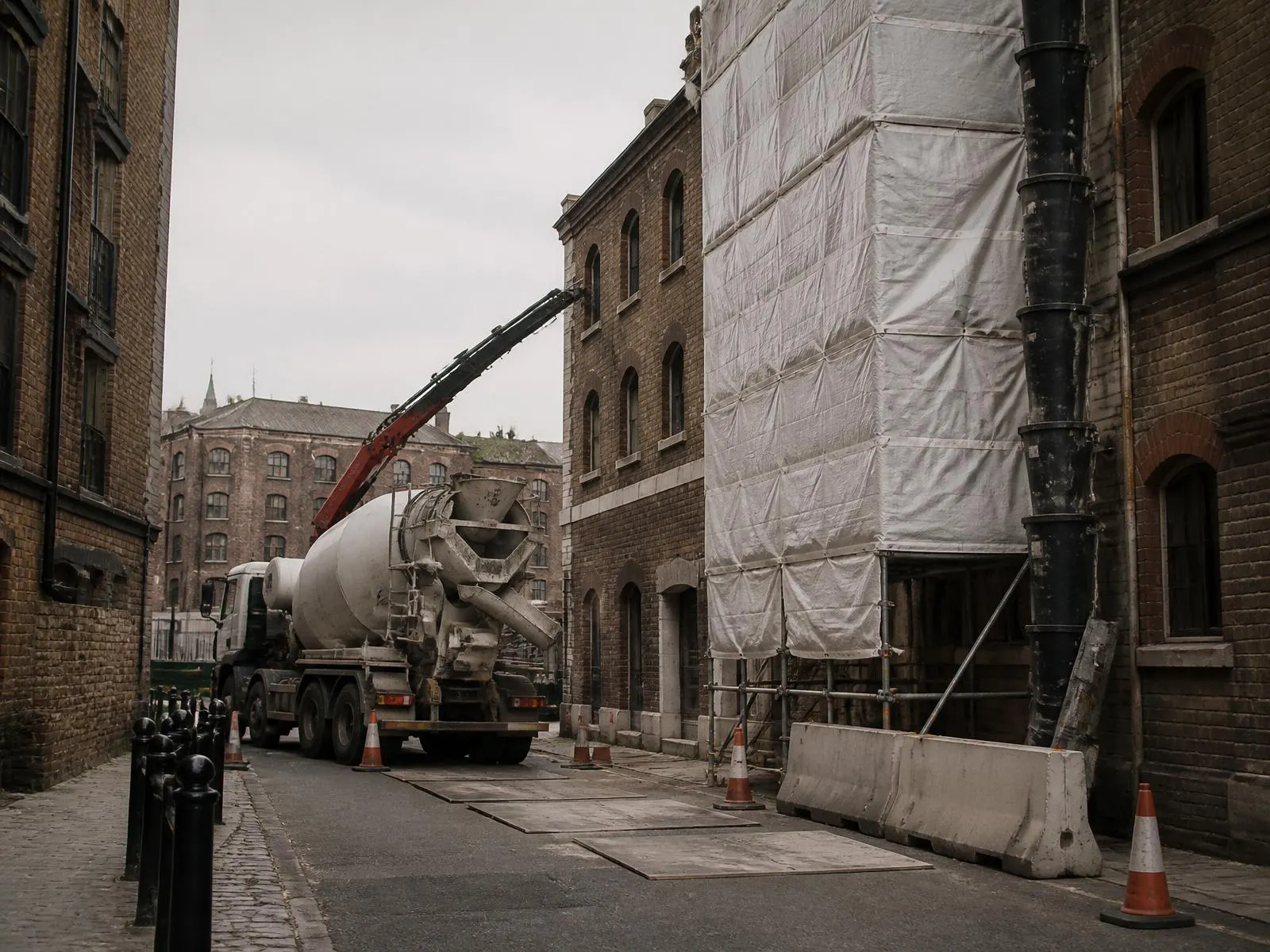 Camden construction site — ELLNO project advisory and site controls in Camden, London